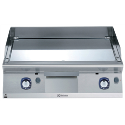 Grilovacia doska PL, 1/1 modul, hladká, leštený chróm, 800 mm