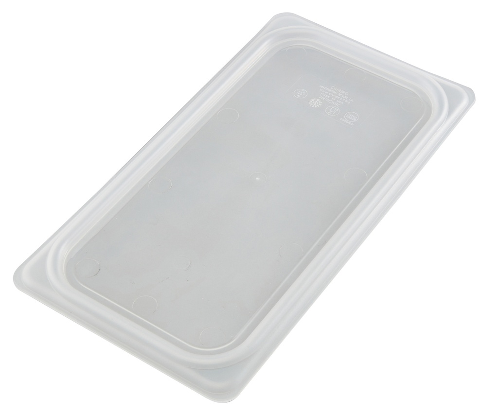 Veko bez úchytov na nádobu na potraviny GN  1/3, 17,6 x 32,5 cm, priesvitný PP