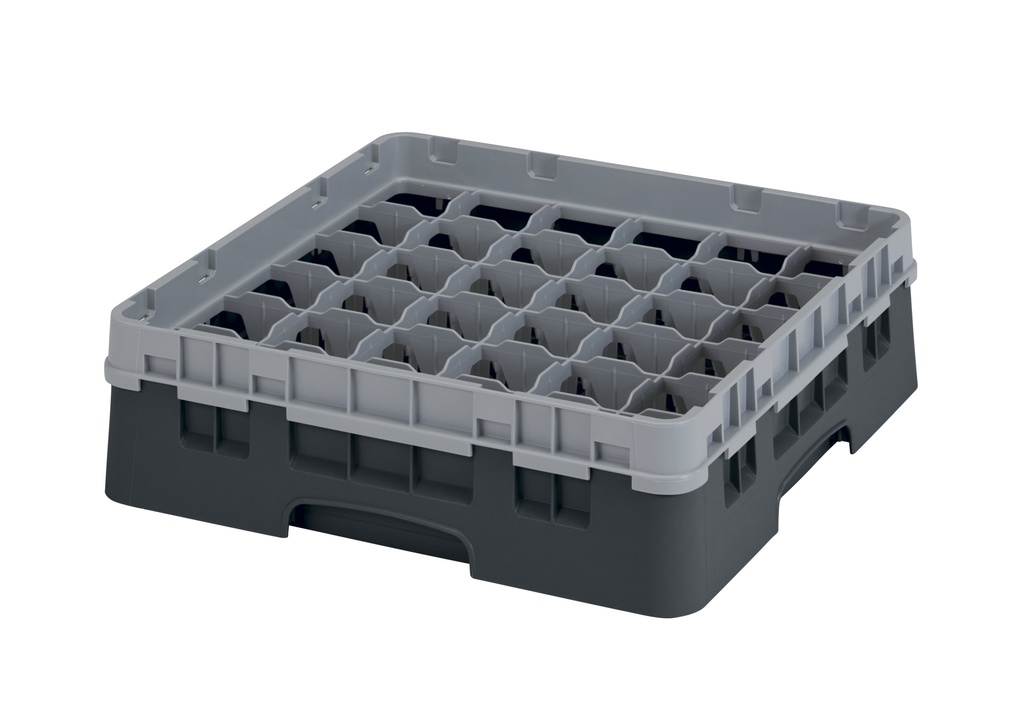 Kôš na poháre 50 x 50 x 14,3 cm CAMRACKS® pre 36 pohárov s max. priemerom  7,3 cm a výškou 9,2 cm