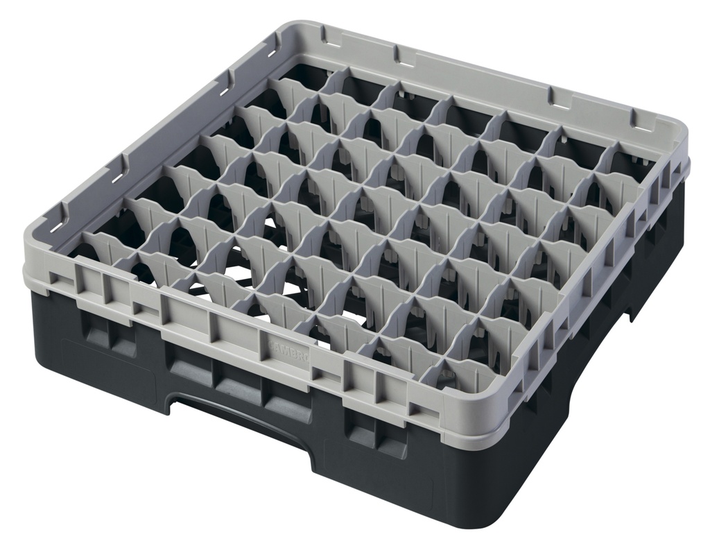 Kôš na poháre 50 x 50 x 14,3 cm CAMRACKS® pre 49 pohárov s max. priemerom 6,2 cm a výškou 9,2 cm