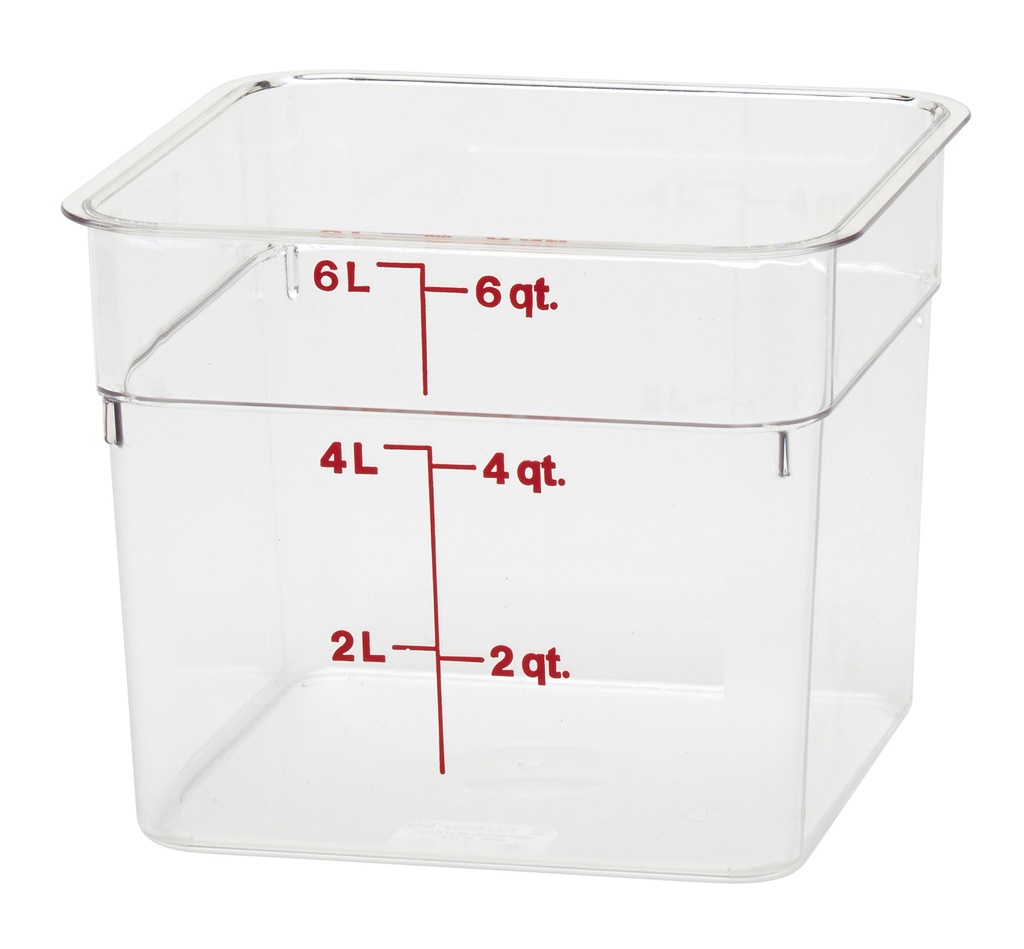 Nádoba na uskladnenie potravín CamSQUARE s objemom 5,7 l , PC