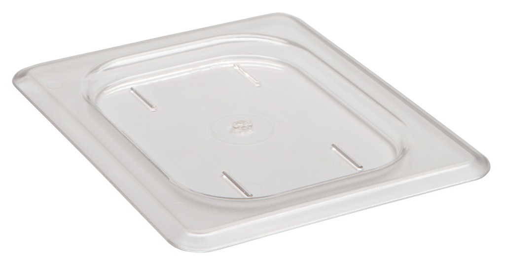 Veko na gastronádobu 1/8, 16,12x13,17 cm, hladká, priehľadný PC