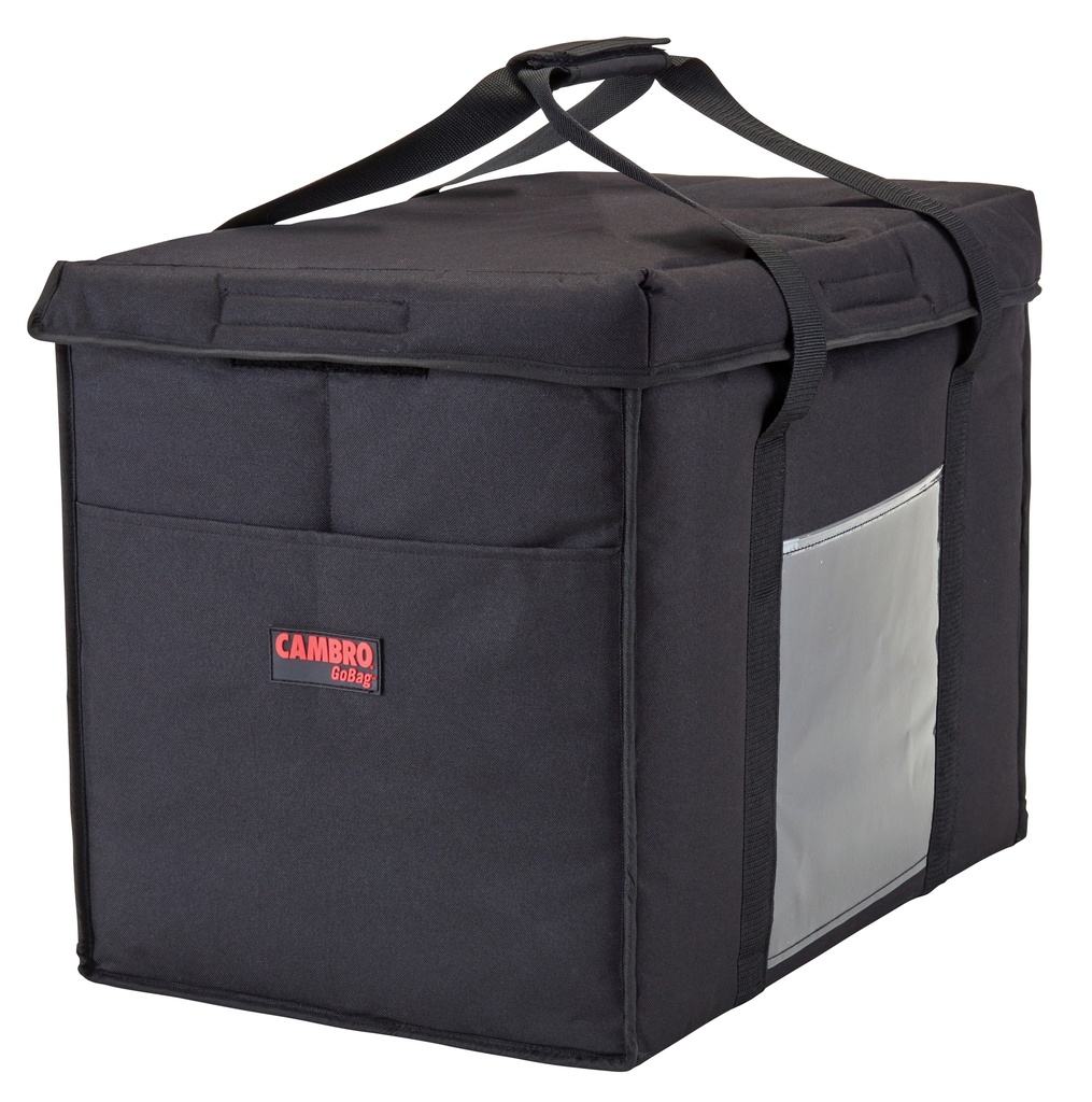 GOBAG LG FLD DEL 21X14X17-BLACK