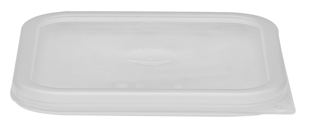 Veko pre nádoby CamSQUARE s objemom 1,9 a 3,8 l, priehľadné