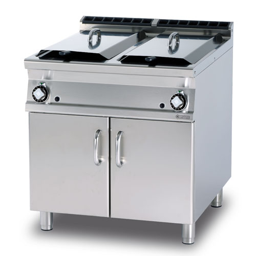 Fritéza plyn. 2x25 l, 800/900