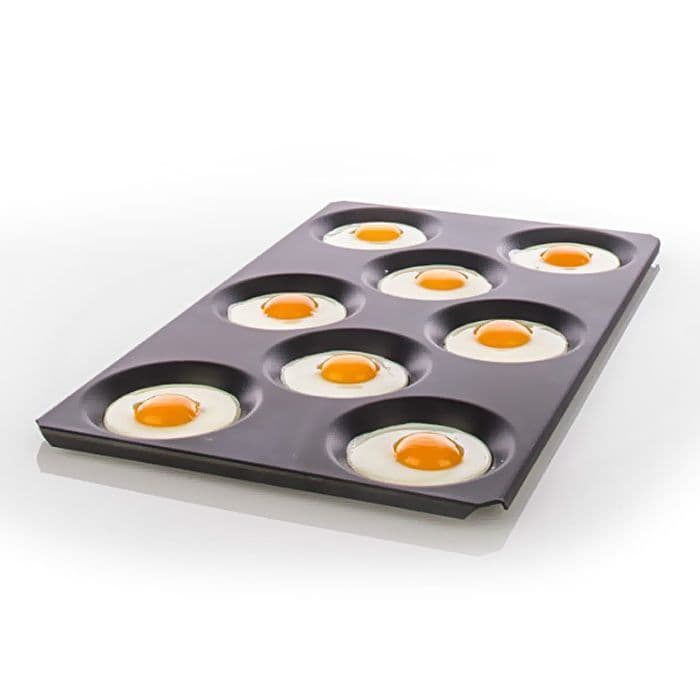 Plech Multibaker 1/1 GN, 8 žľabov