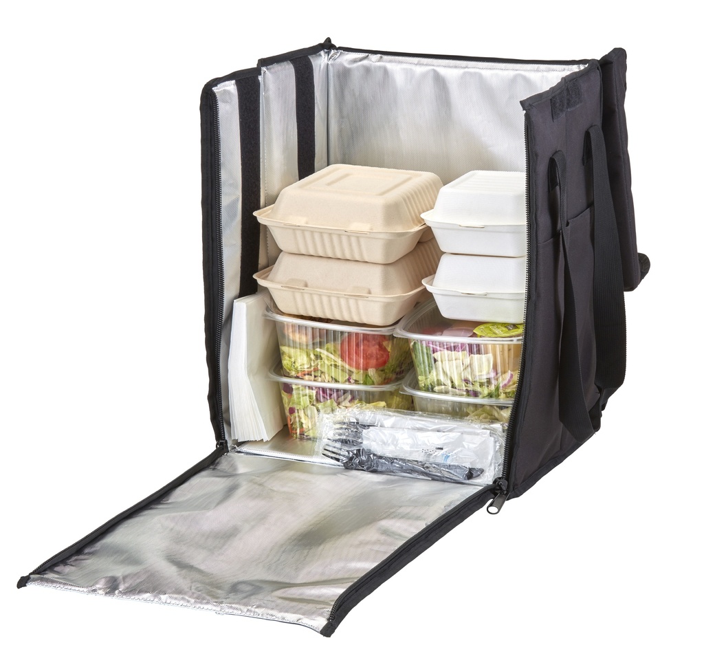 Malý GOBAGS ruksak na menu-boxy, čierny