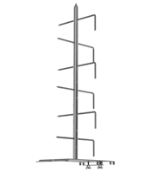 Grilovacia ihla na jahňa alebo prasa (do 12 kg) - GN 1/1