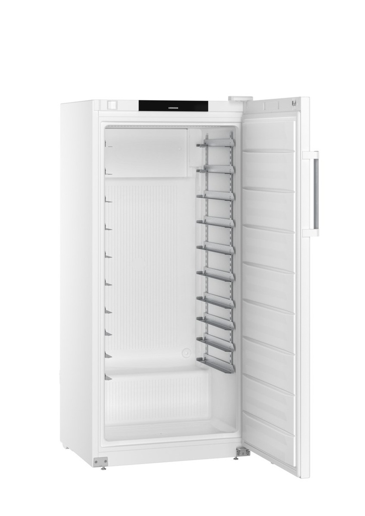 Mraziaca skriňa pre pekárske plechy, plné dvere, biela, 496 l