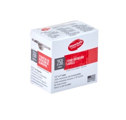 [1252SLINB250] Etikety na označenie potravín s riadkami 3 x 5 cm, 24 roliek po 250 ks