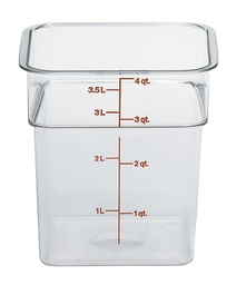 Nádoba na uskladnenie potravín CamSQUARE s objemom 3,8 l , PC