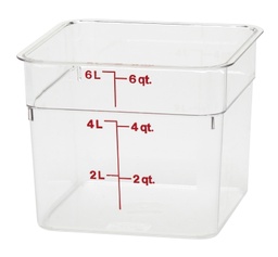 Nádoba na uskladnenie potravín CamSQUARE s objemom 5,7 l , PC