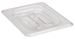 [80CWCH135] Veko na gastronádobu s rukoväťou 1/8, 16,12x13,17 cm, priehľadný PC