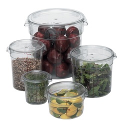 [RFSCW6135] Nádoba na uskladnenie potravín CAMWEAR ROUND s objemom 5,7 l, priehľadný PC