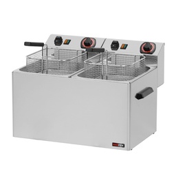 [FE-77T] Fritéza elektrická 2 x 8 l 400V