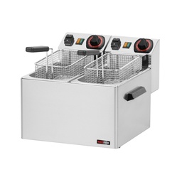 [FE-44S] Fritéza el. 2x5 l, 230 V