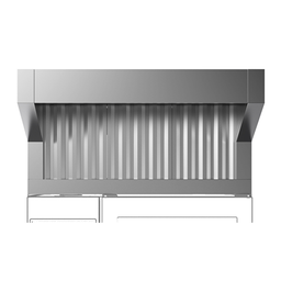 [922724] Digestor, kondenzačný, s ventilátorom pre 6 a 10 GN 2/1 (EL) s pozdĺžnym ukladaním GN