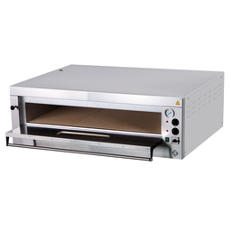 [P-9] Pizza pec 1x9, celošamot., digit. teplomer