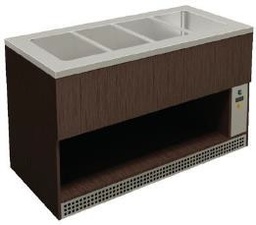 [SUPBM4] Bufetový stôl Bain Marie na 4 x GN1/1-200